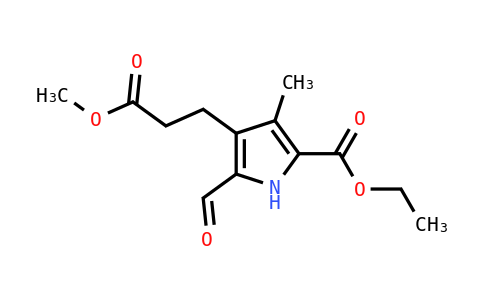 G20384 - 5-(Ethoxycarbonyl)-2-formyl-4-methyl-1H-pyrrole-3-propanoic Acid Methyl Ester | CAS 54278-05-6