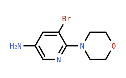 20425 - 2-吗啉基-3-溴-5-氨基吡啶 | CAS 1215932-56-1