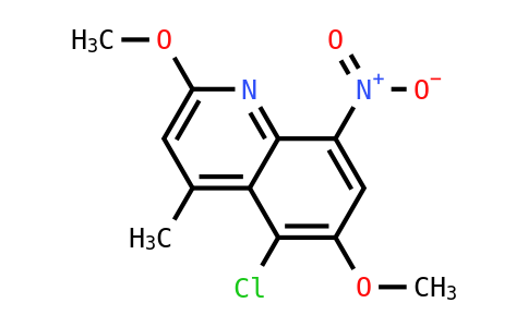 2062026 - 5-chloro-2,6-dimethoxy-4-methyl-8-nitroquinoline | CAS 189746-21-2