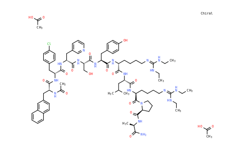 20561 - Ganirelix acetate | CAS 123246-29-7