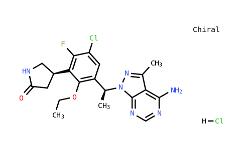 L20333 - Parsaclisib HCl | CAS 1995889-48-9
