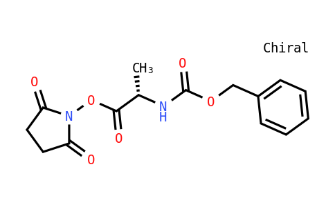 20416 - N-苄氧羰基-L-丙氨酸 N-羟基琥珀酰亚胺酯 | CAS 3401-36-3