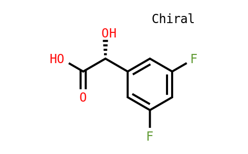 25038 - (R)-2-(3,5-difluorophenyl)-2-hydroxyacetic acid | CAS 794566-88-4