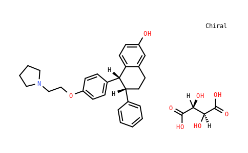 24054 - Lasofoxifene tartrate | CAS 190791-29-8